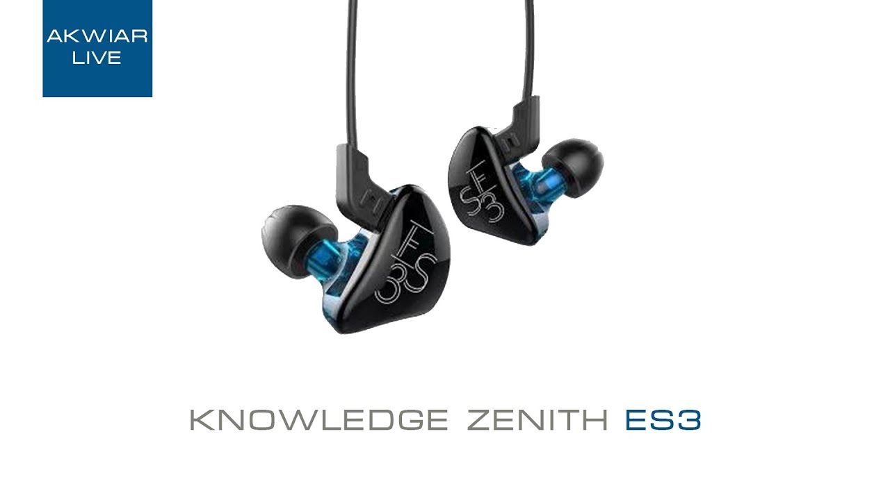 KZ ES3 Красивые двухдрайверные наушники.
