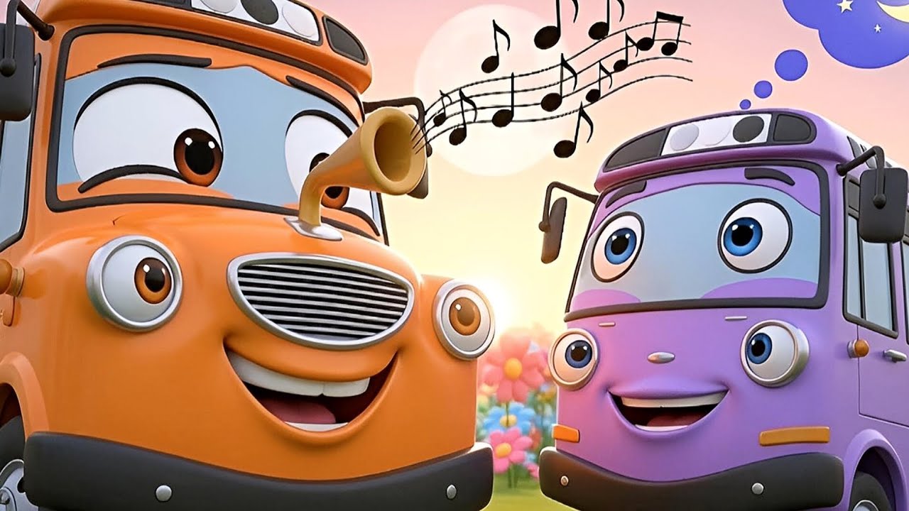 Color Bus Goes Fun 🚌🎨 | Learn Colors with Fun Kids Rhymes | Preschool Song