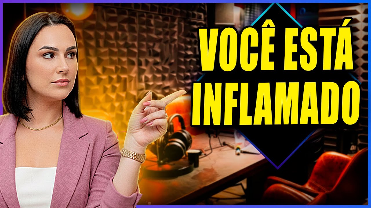 O erro que mantém seu corpo inflamado o tempo todo | Dra. Andreia Mombach