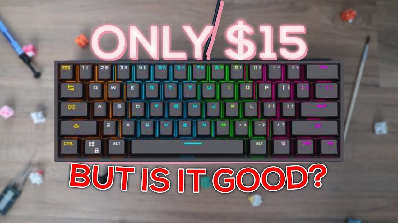 Unboxing Budget 60% Mechanical Gaming Keyboard 2024 | BAJEAL