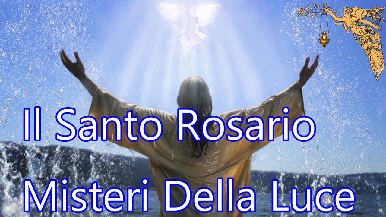 Il Santo Rosario-Misteri della Luce- (Giovedi)🙏🙏🙏💖