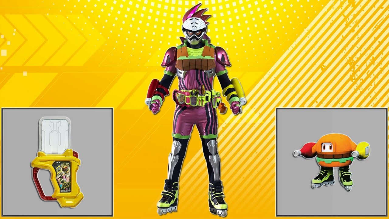 Kamen Rider Ex-Aid (Ju Ju Burger Gashat/Level 4) Henshin