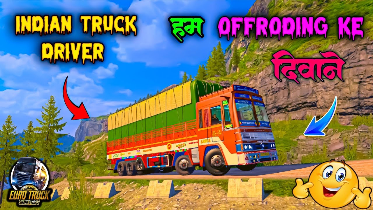 INDIAN HEAVY TRUCK DRIVER GAMEPLAY  #shortsfeed #shortslive #shorts #ets2 #live #dangerous