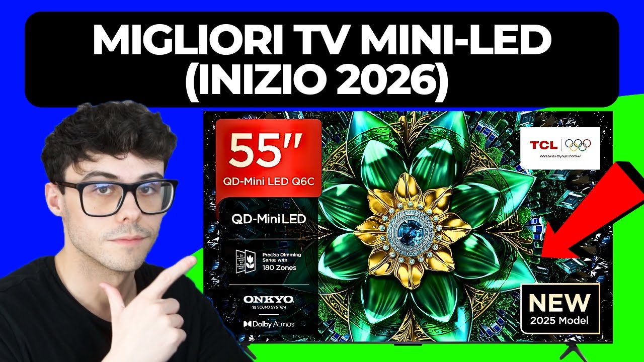 SMART TV MINI LED - LE MIGLIORI QUALIT&Agrave; PREZZO (INIZIO 2026)
