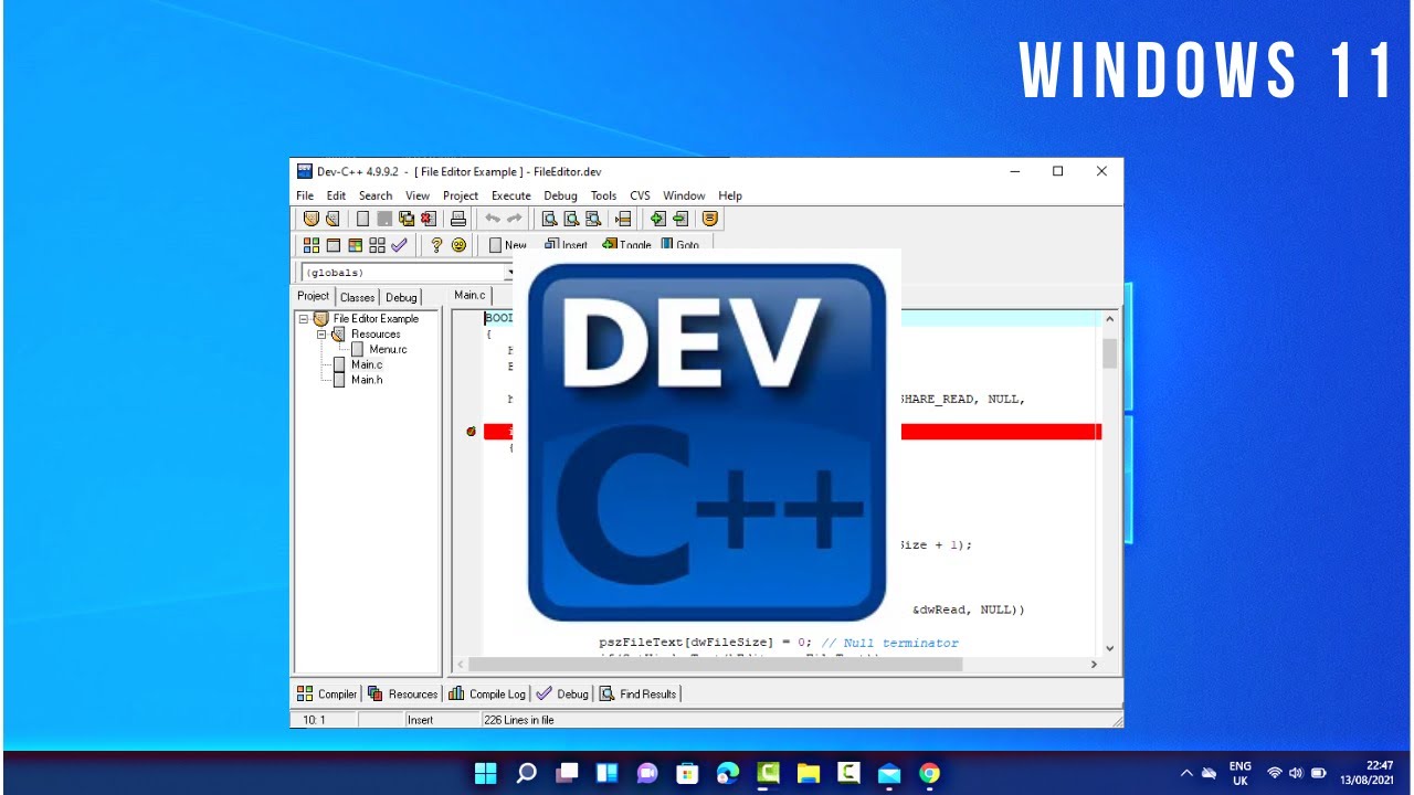 Как установить DEV C++ на Windows 11