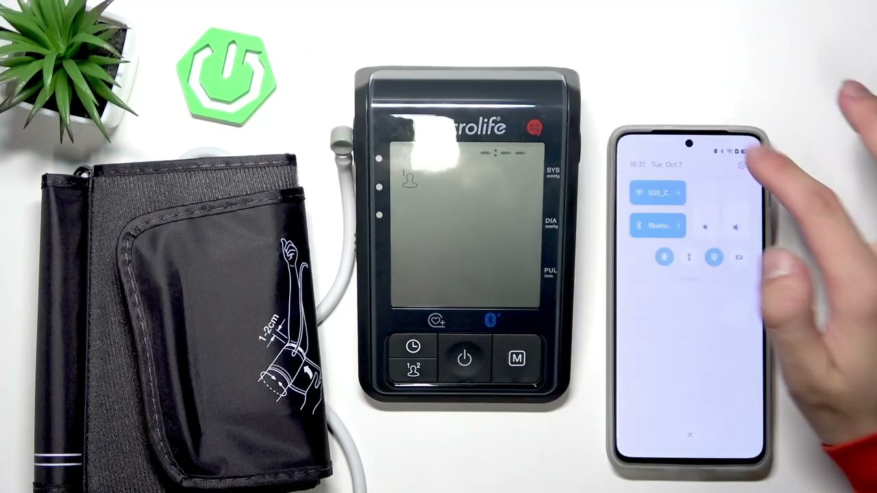 MICROLIFE BP B6 – Как подключиться к телефону