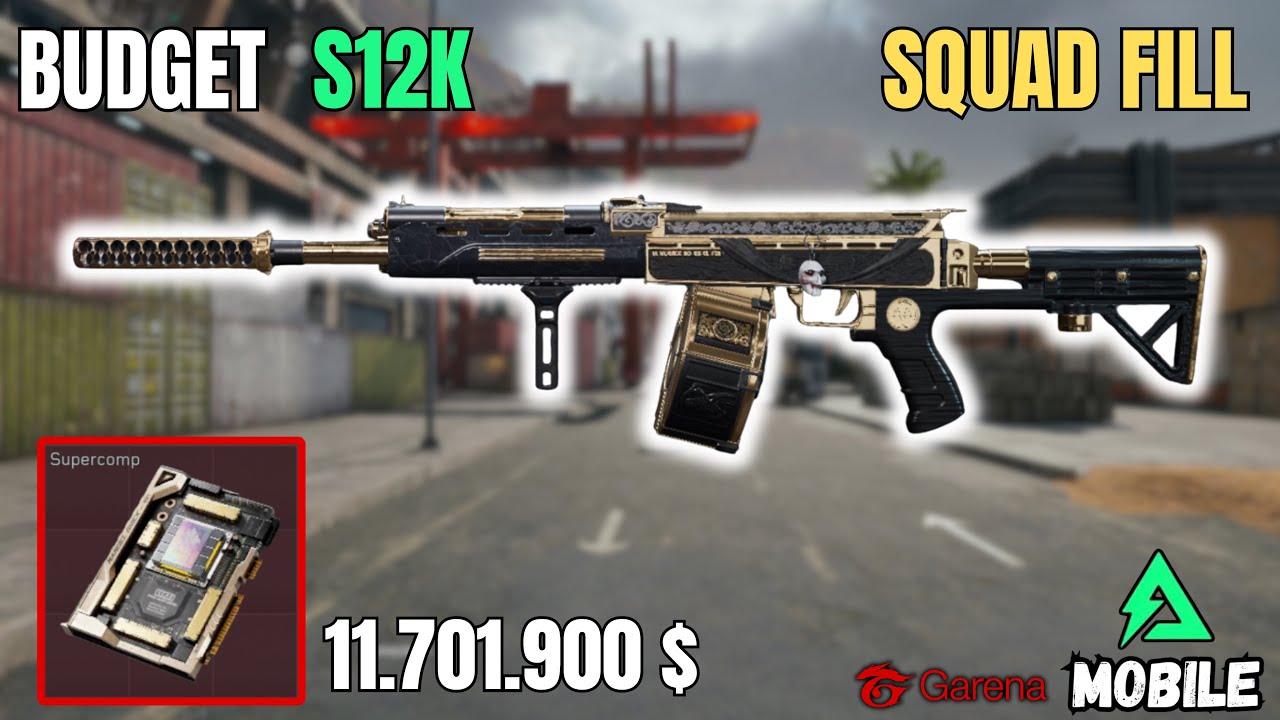 ЛУЧШИЙ ГЕЙМПЛЕЙ С БЮДЖЕТНЫМ СНАРЯЖЕНИЕМ S12K В GARENA DELTA FORCE MOBILE OPERATIONS
