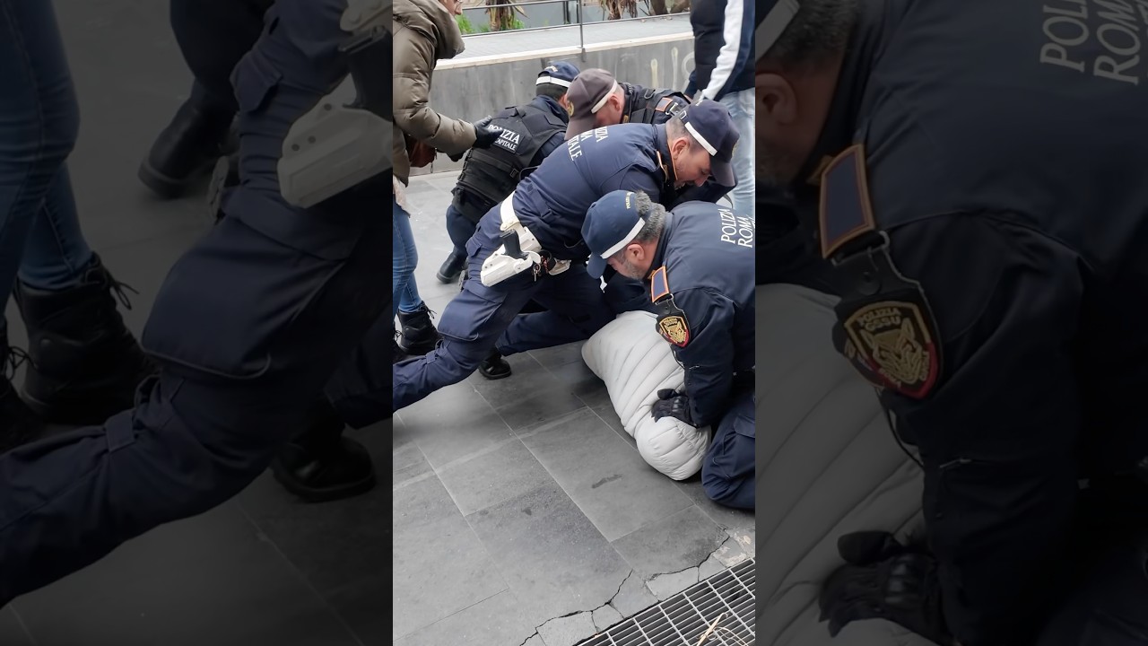 Polizia arresta Maranza a Roma