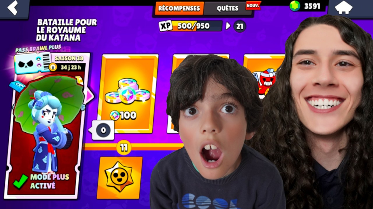 NOUVELLE SAISON SUSHI SUR BRAWL STARS et NOUVEAU BRAWL PASS !!🤩(avec Sarah et Mini Bancal)
