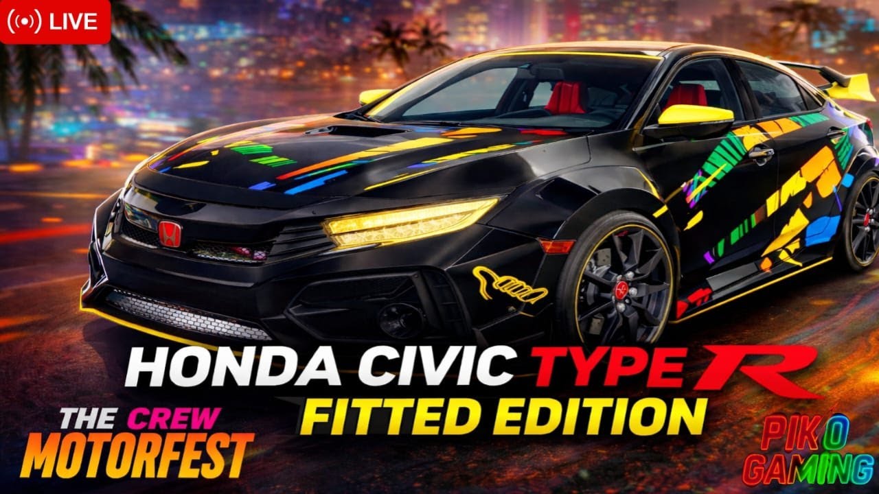 THIS HONDA CIVIC TYPE R FITTED EDITION IS INSANE 😱🔥 | The Crew Motorfest