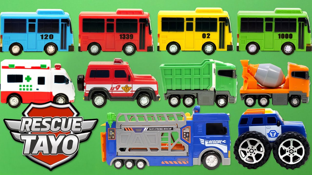 Rescue Team, Always Here to Help! | Rescue Tayo Compilation | Rescue Tayo Story |Tayo Rescue Team