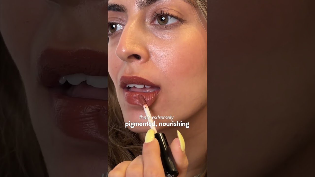 Perfect Brown Nude Lipstick for Brown Skin | Natural, Nourishing Lip Care |#shorts | Ruby's Organics