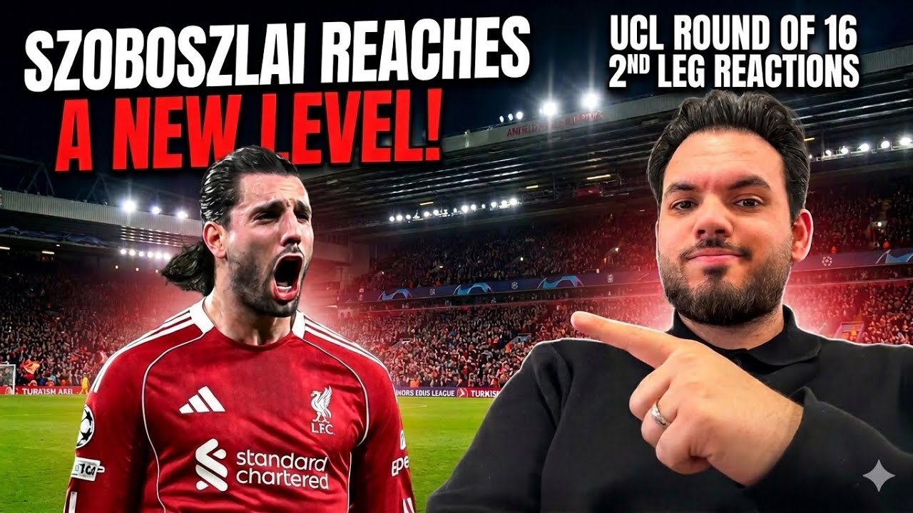 Szoboszlai Reaches A New Level! | UCL Round of 16 2nd Leg Reactions