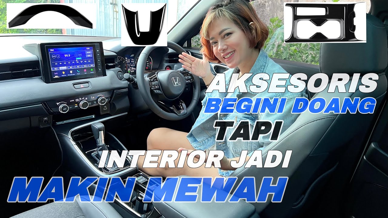 AKSESORIS WAJIB BUAT INTERIOR HRV BIAR MAKIN MEWAH | VARIASI ALL NEW HONDA HR-V 2023