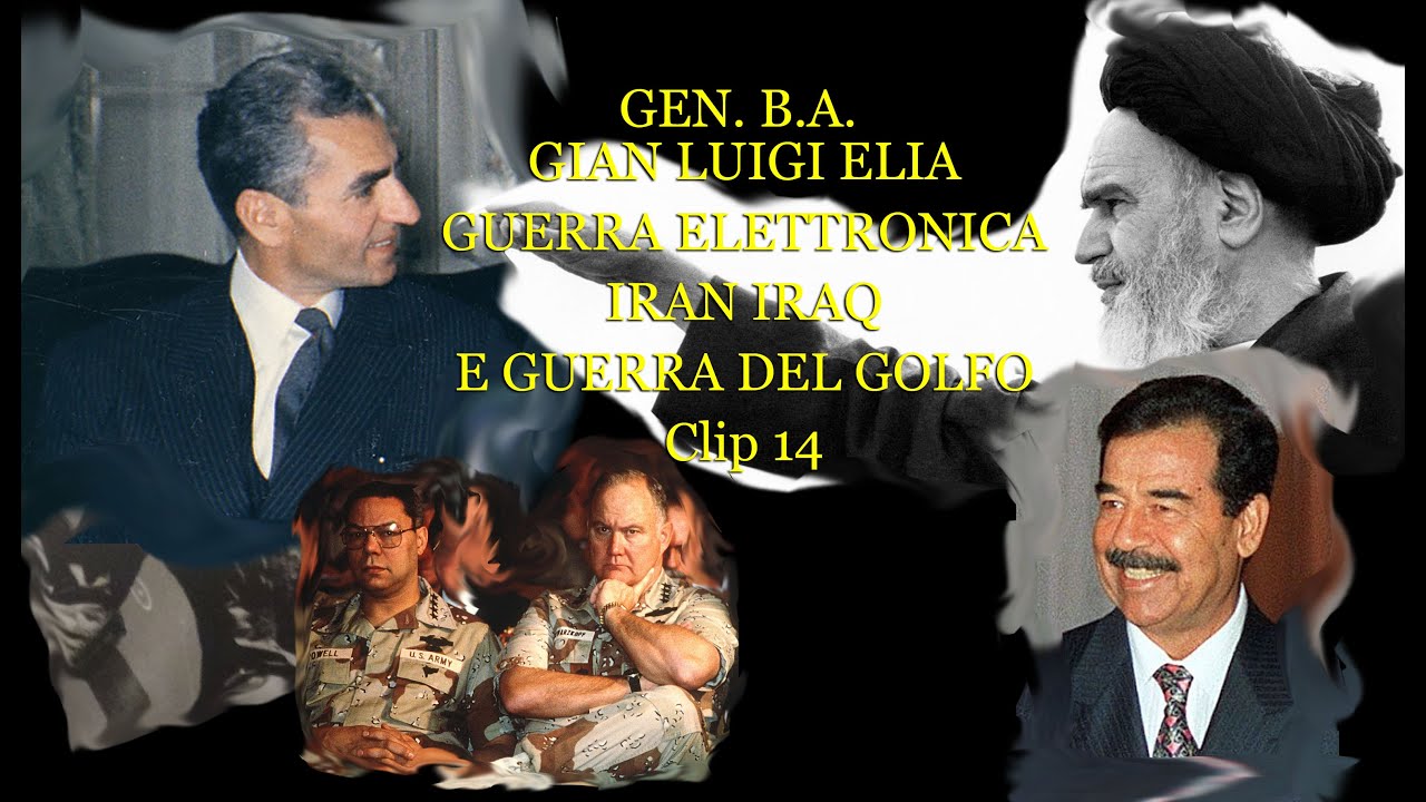 LA GUERRA ELETTRONICA NELLA GUERRA IRAN IRAQ  E NELLA GUERRA DEL GOLFO - GEN. B.A. ELIA clip 14