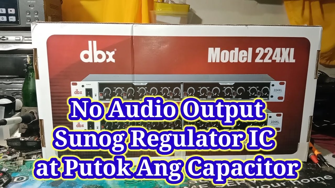 DBX 4 Way Crossover Model 224XL No Audio Output Problem