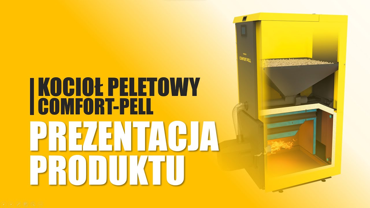 COMFORT PELL - kocioł na pellet.  Nowość 2021 od PEREKO.