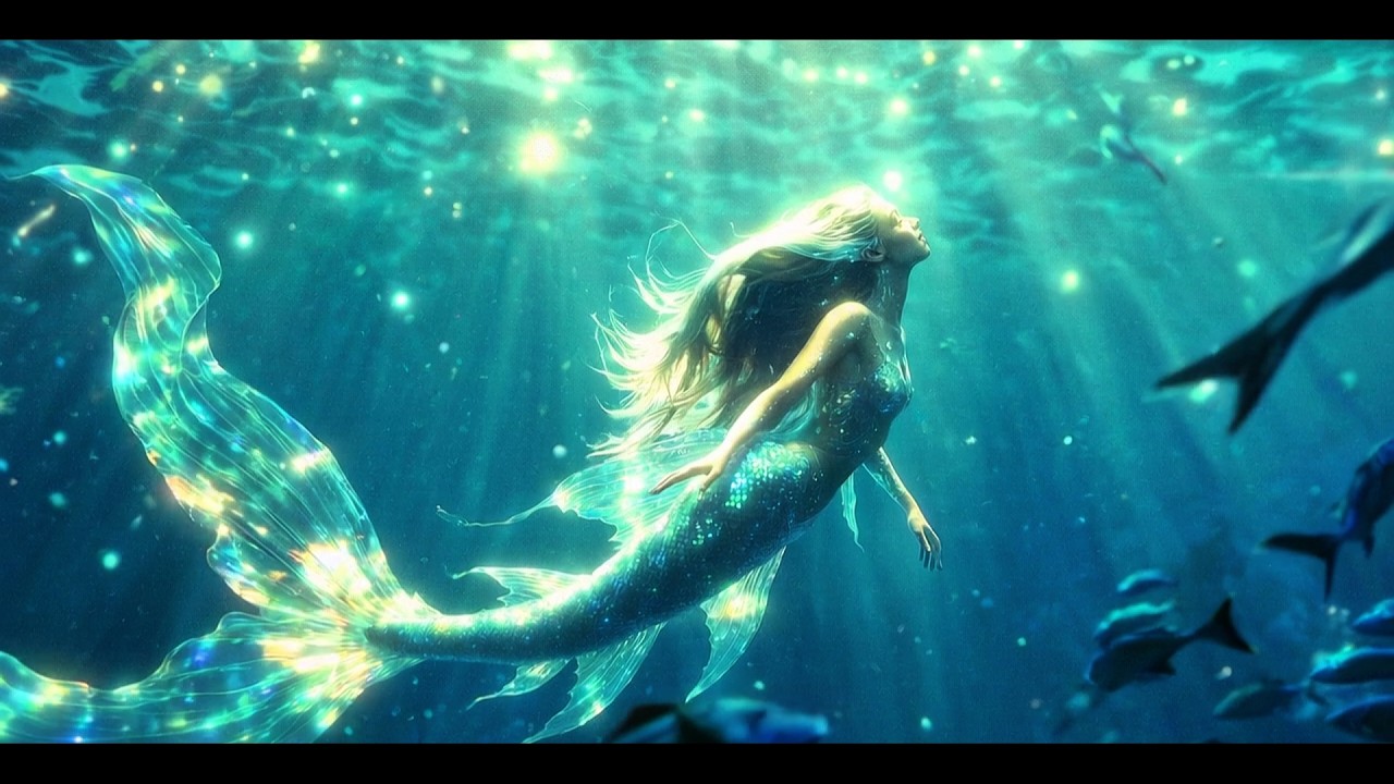 30 Minute Deep Sleep Music🎵Mermaid’s Lullaby • Deep Sleep Delta Waves