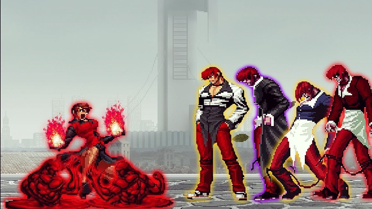 [KOF Mugen] Vice Vs Iori Yagami Team