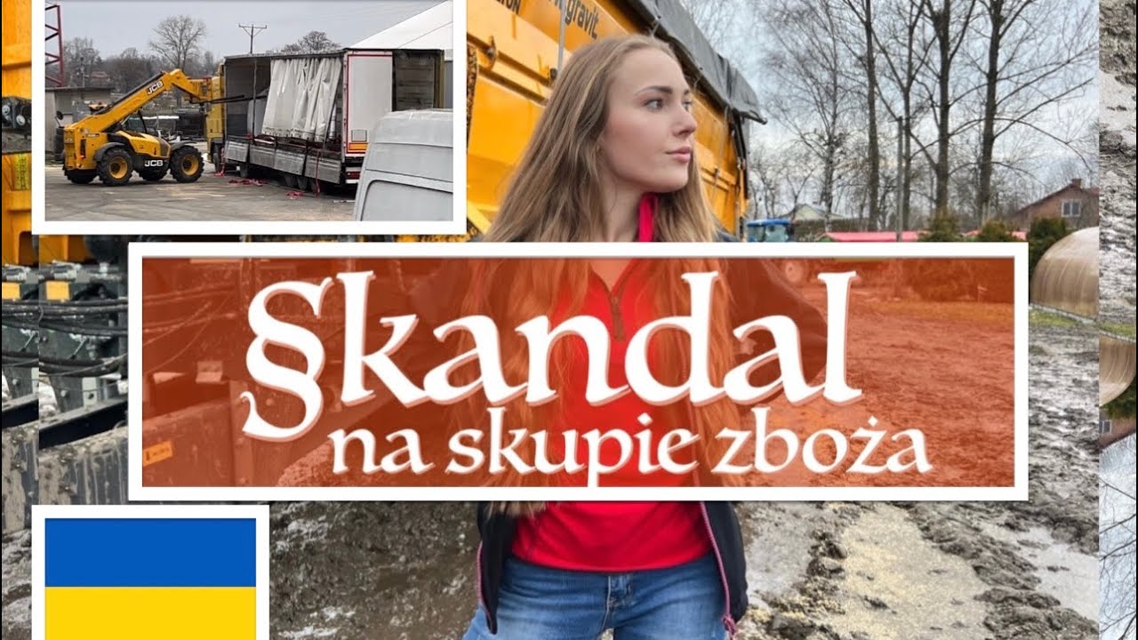 Sprzedajemy nasze zboże! UKRAIŃSKIE zboże na skupie! SKANDAL Jak oszukują skupy! Vlog