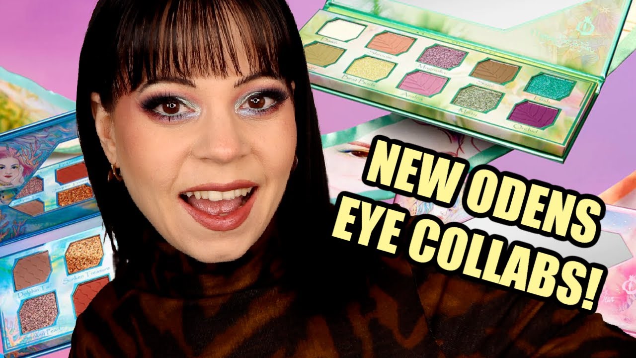 6 looks and reviews of the new collab palettes from Odens Eye!