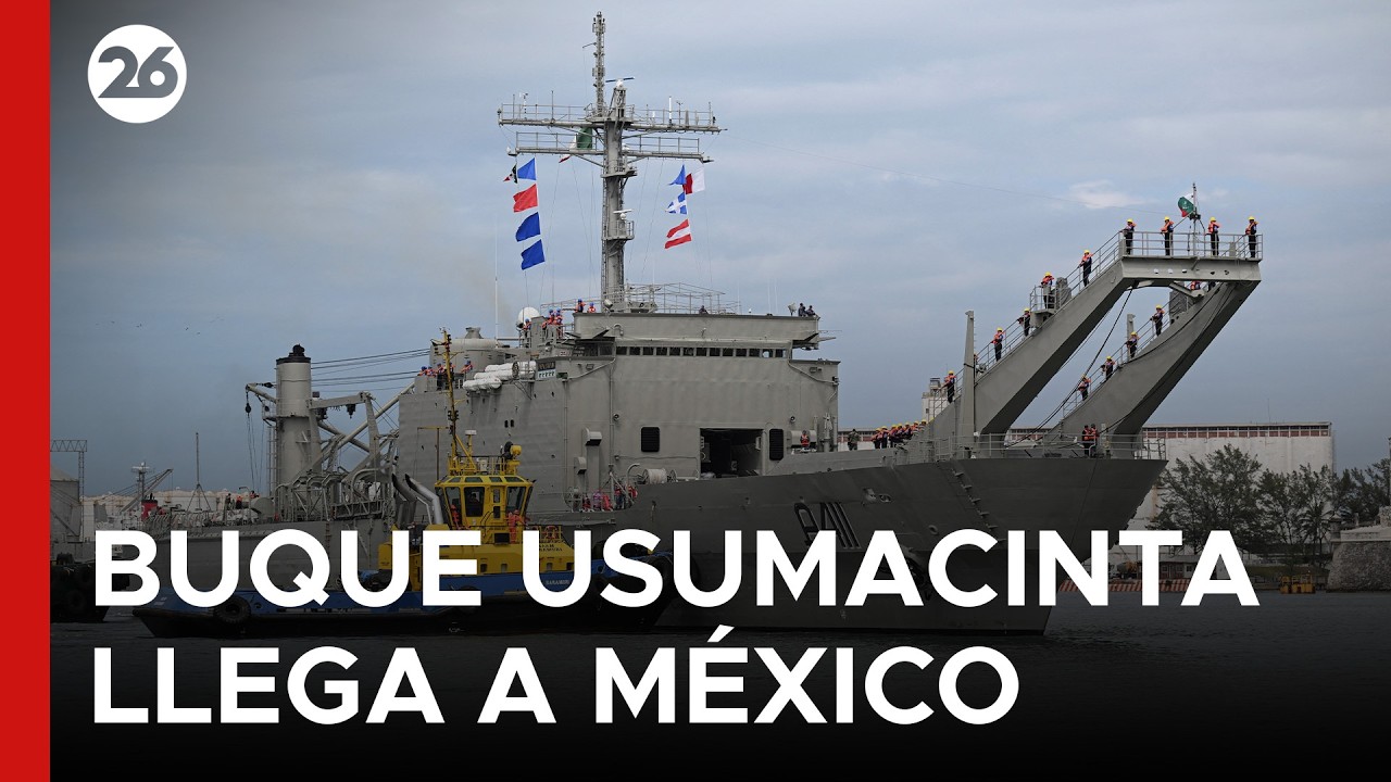 🚨 BUQUE DE LA ARMADA DESPLEGADO EN MÉXICO | El 