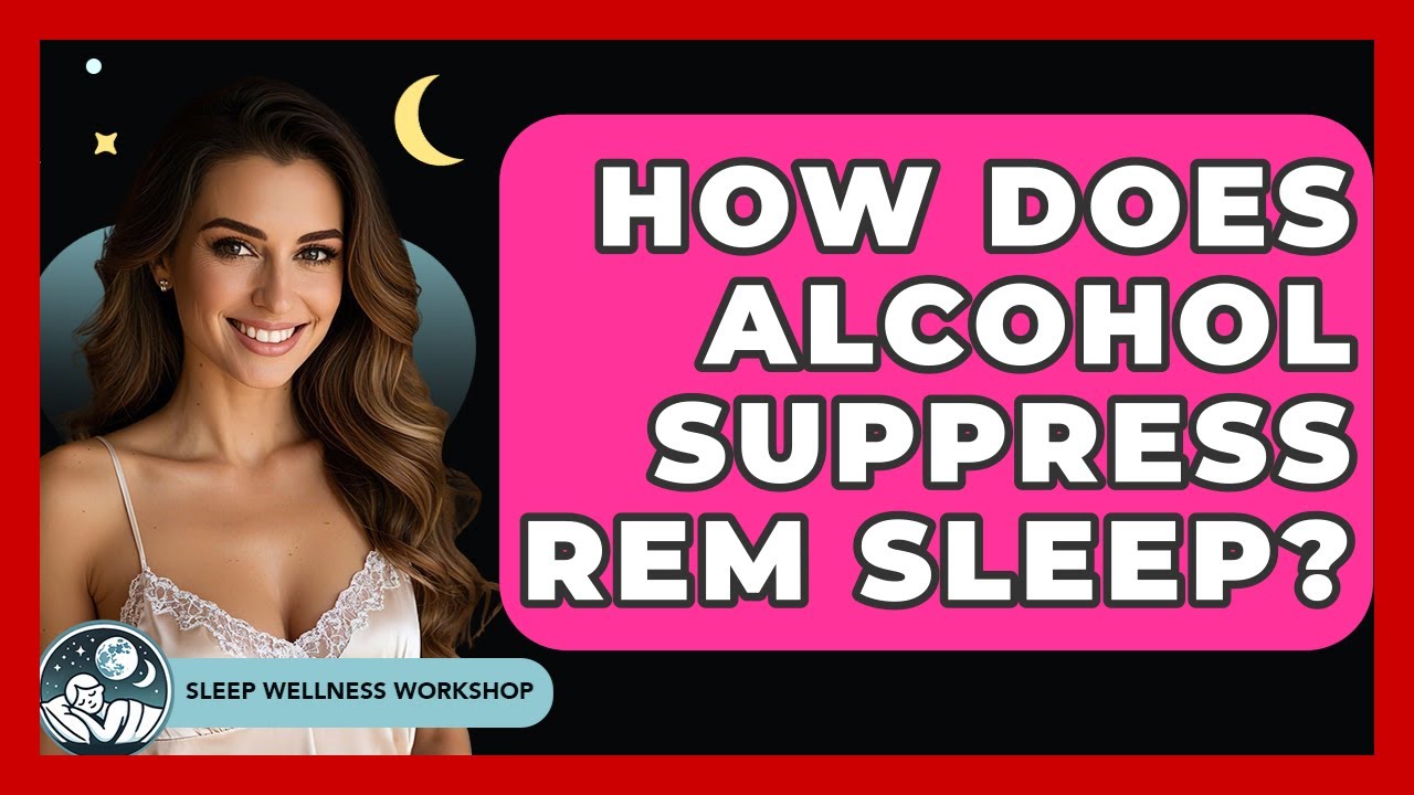 How Does Alcohol Suppress REM Sleep? - Sleep Wellness Workshop