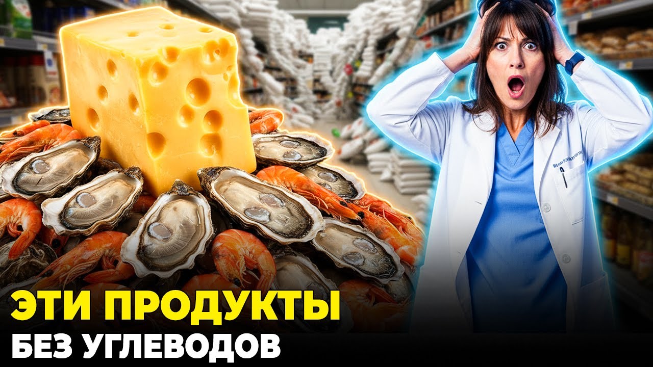 Топ 7 Лучших Продуктов БЕЗ Углеводов И БЕЗ Сахара
