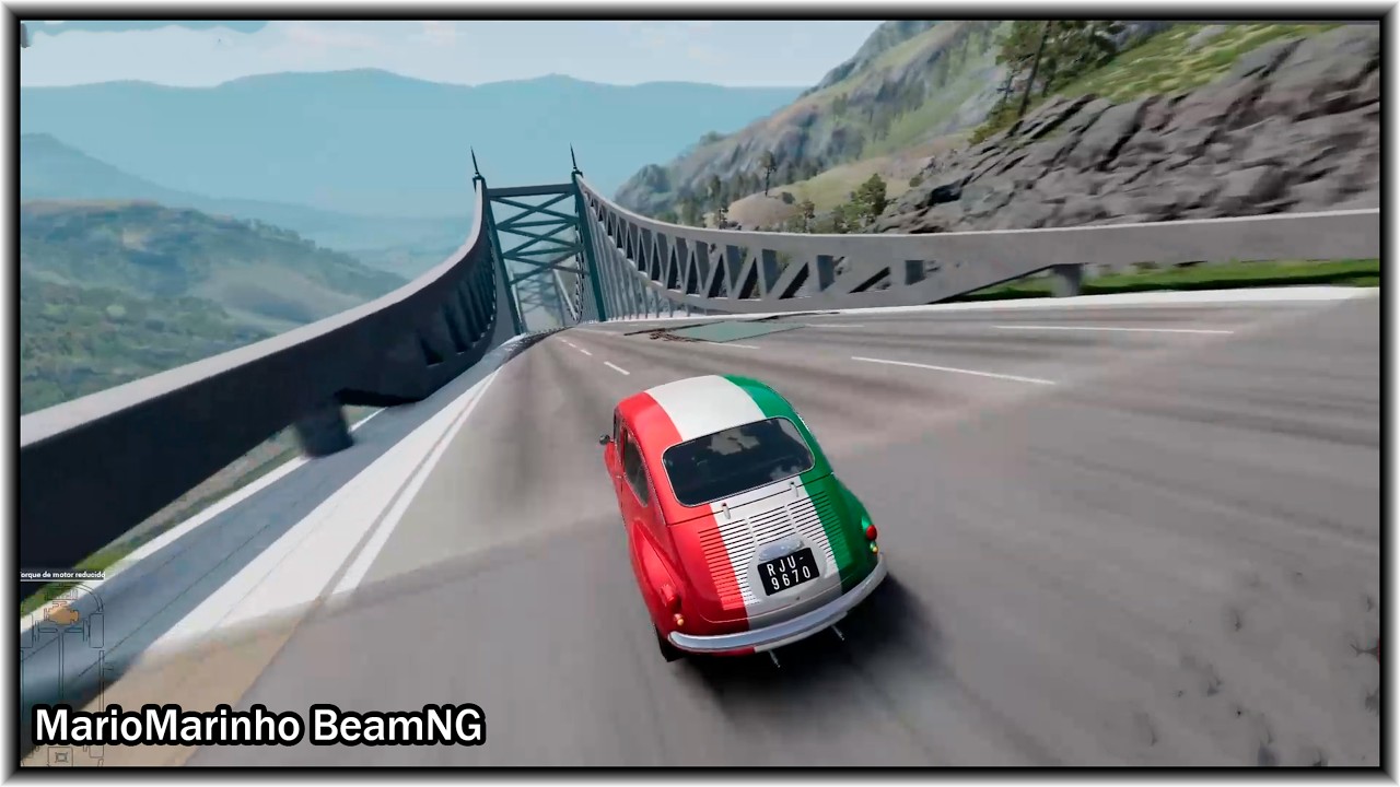 Full Throttle INSANE Long Downhill Challenge #13 | BeamNG.drive