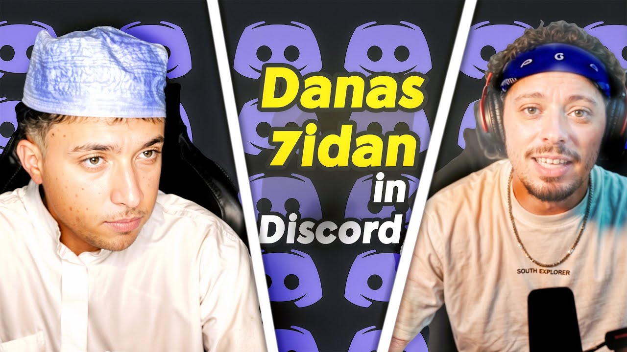 Danas and 7idan in discord