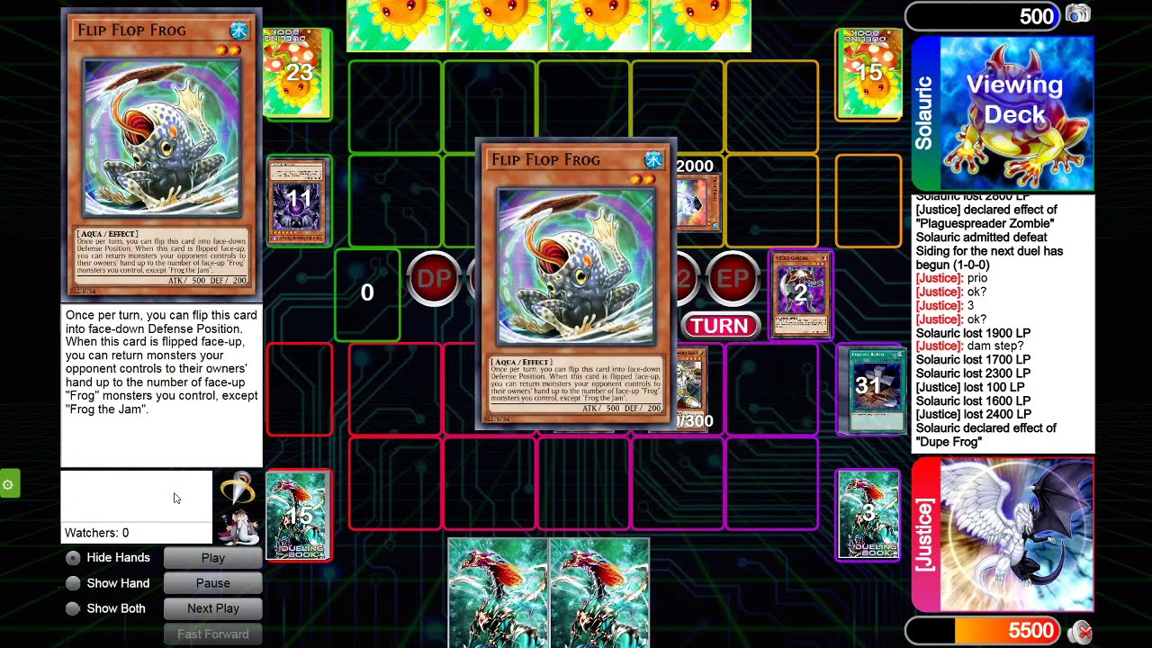 Twilight Turbo vs Frog Monarch gameplay by [Justice] | Edison Format