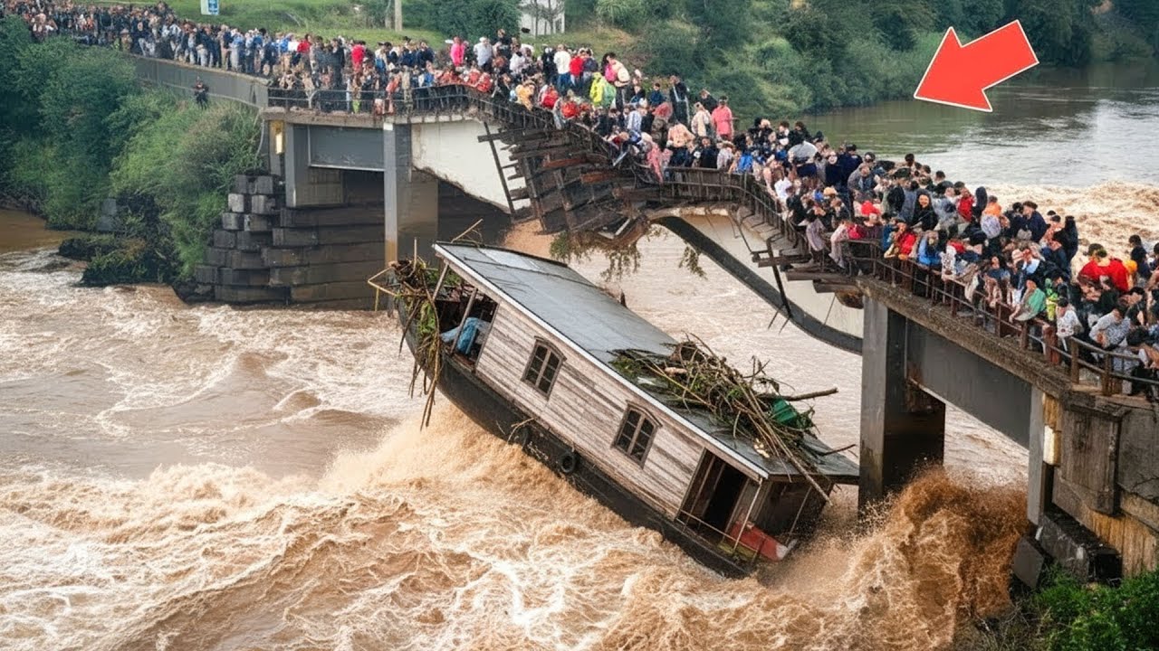 Moments Filmed Seconds Before Disasters - Best of 2025 #15