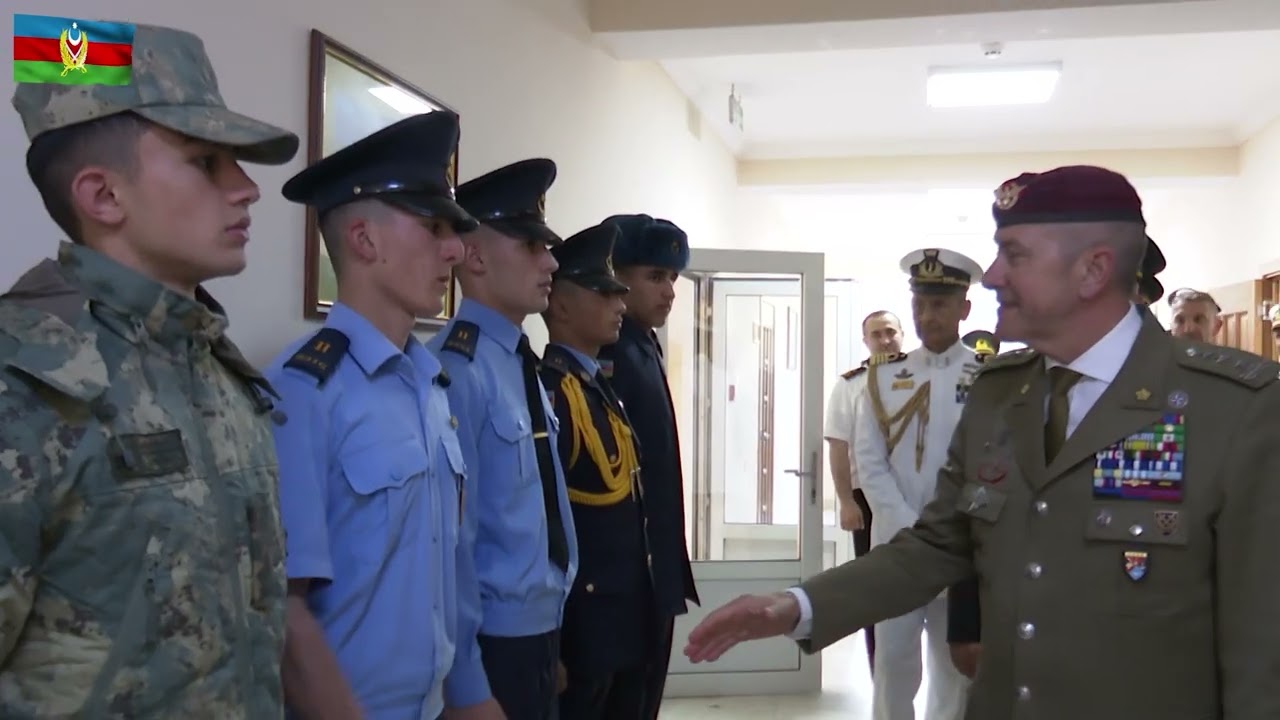 İtaliya nümayəndə heyəti Azərbaycan MMU və HDQ-ni ziyarət edib