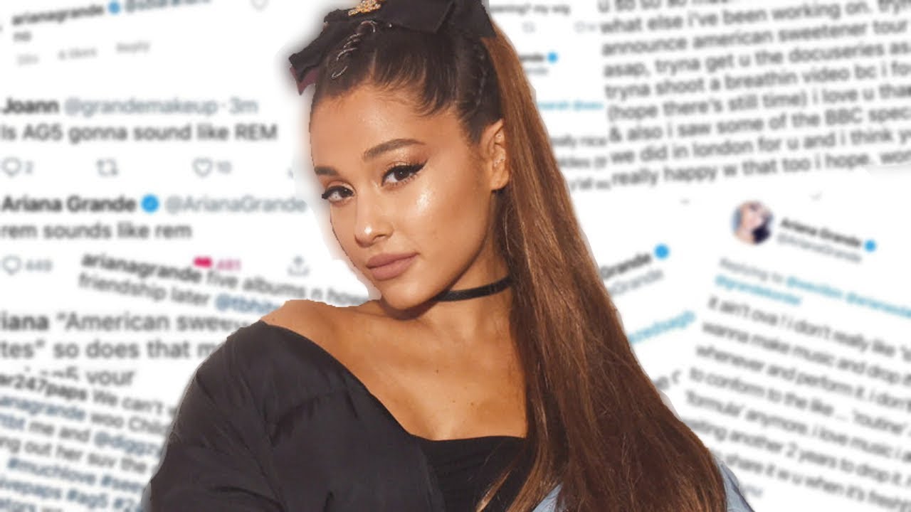 ARIANA  GRANDE CONFIRMS RELEASE OF AG5