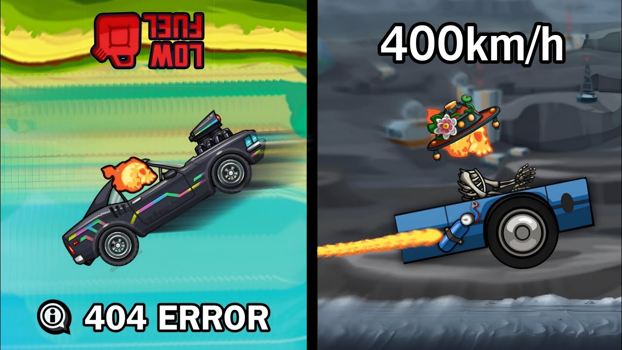 Самые безумные вещи, когда-либо сделанные в Hill Climb Racing 2