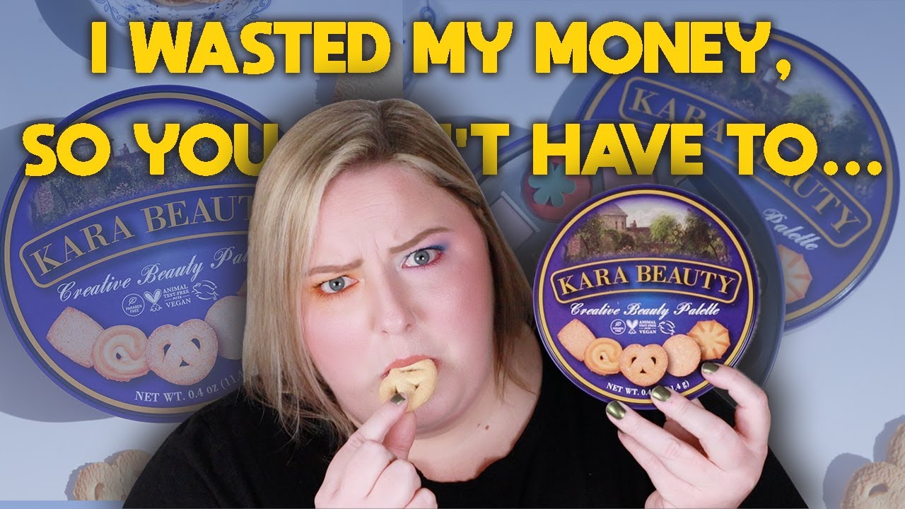 I wasted my money, so you didn't have to: Kara Beauty Cookie Tin Creative Beauty Palette