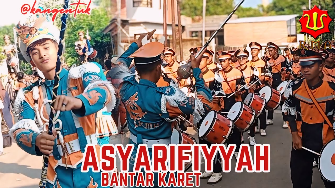 Drumband rma, karnaval ASSYARIFIYYAH,BANTAR KARET