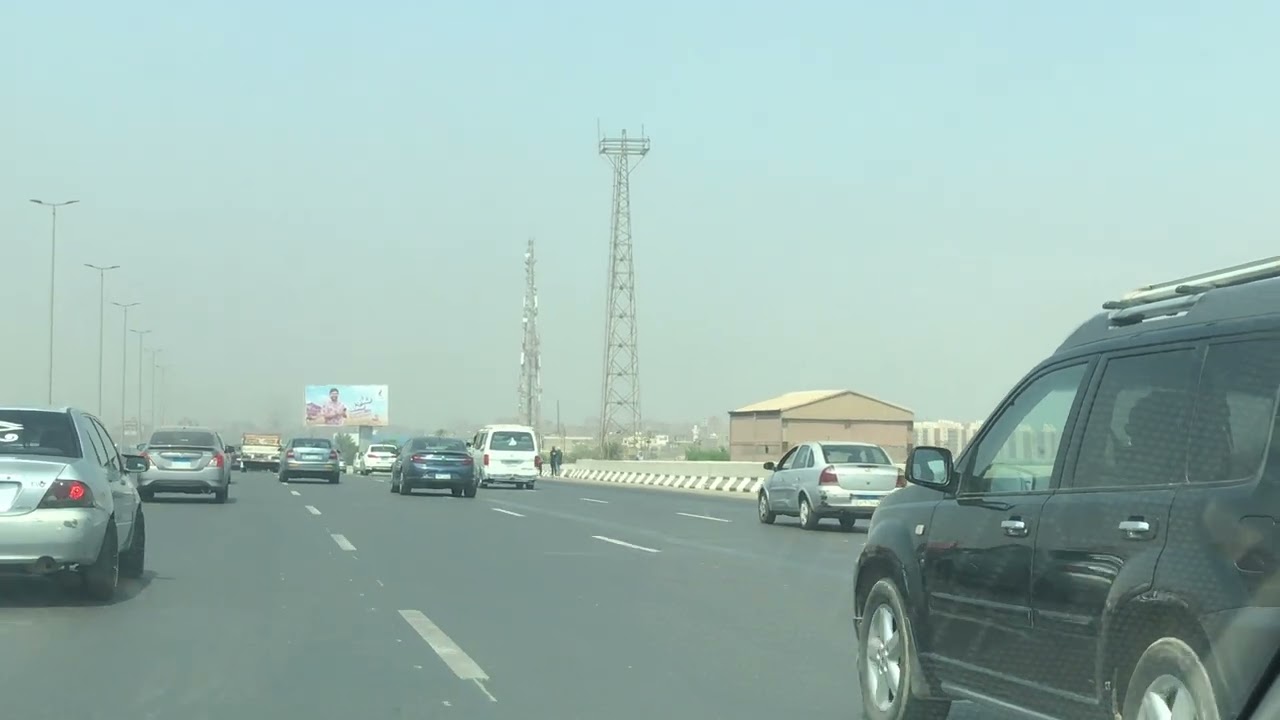 الطريق الدائري من محور الشهيد كارفور المعادي المقطم الاوتوستراد المنيب حتي المنصورية