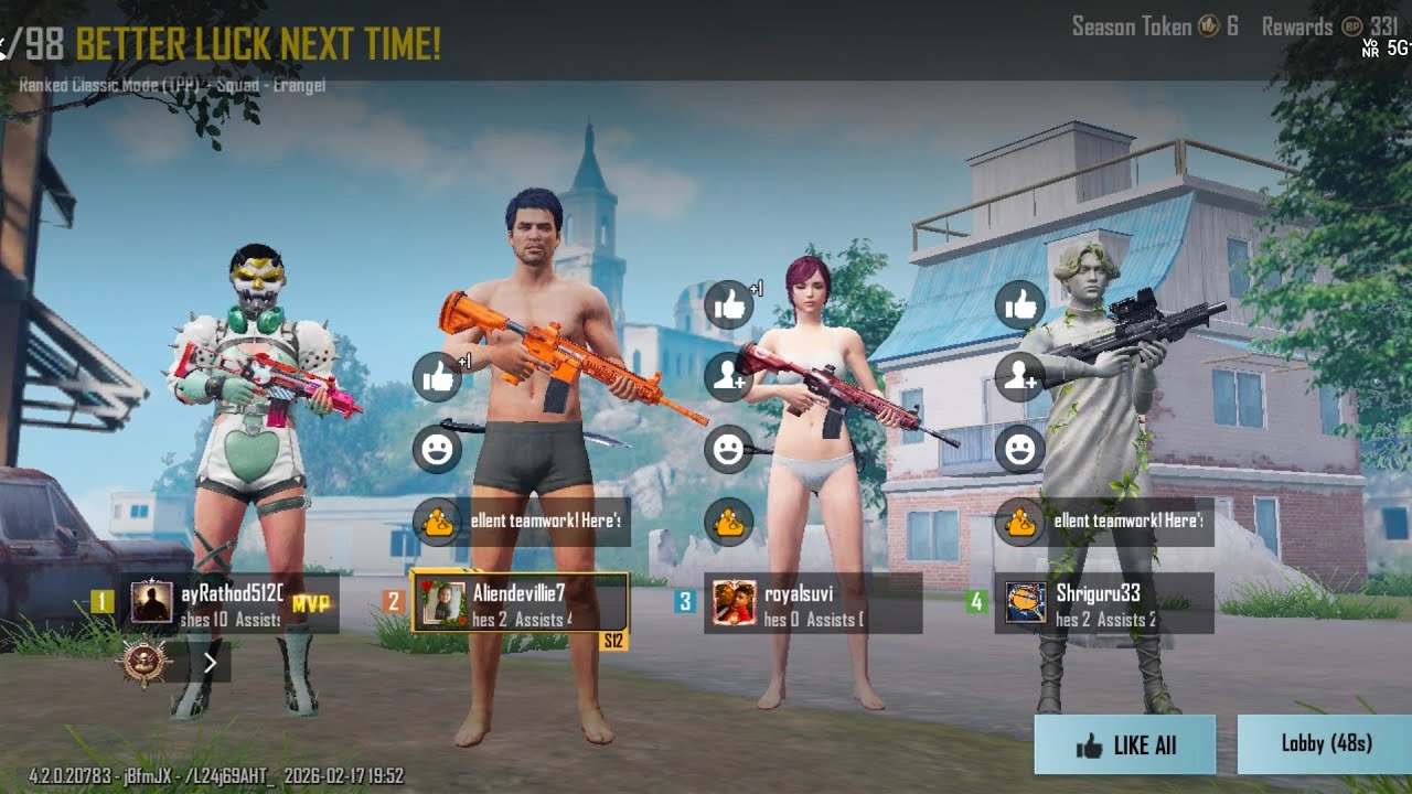 CONQUEROR LOBBY TABAHI: Squad Rank Push Challenge! 🏆