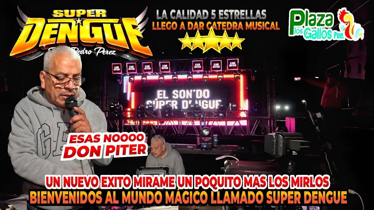🎥ESPECTACULAR COMO EMPEZO A TOCAR SUPER DENGUE PRESENTACIÓN Y MÍRAME UN POQUITO MAS P LOS GALLOS 26