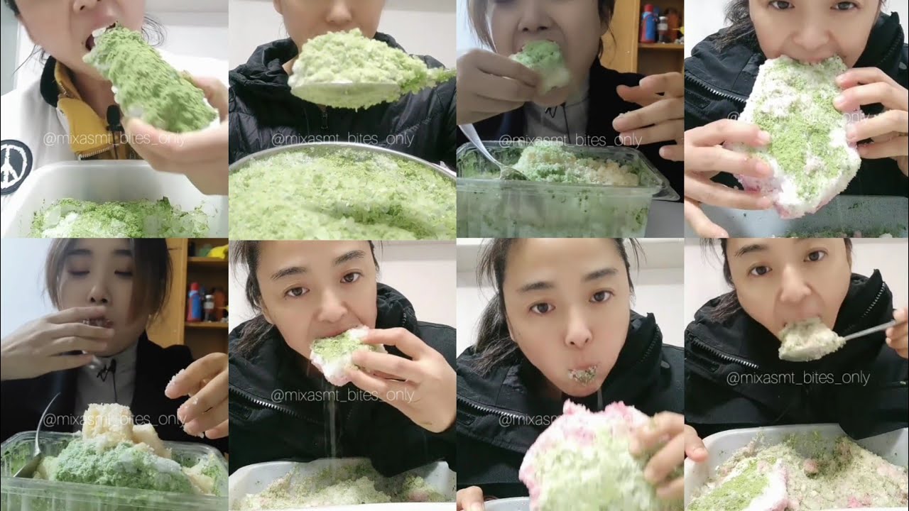 [BitesOnly] || Green Matcha Ice Bites only || Powdery Crunches ||