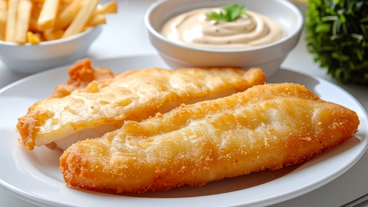 Я никогда не ел такой хрустящей и сочной рыбы! Лучшая панировка для белой рыбы.