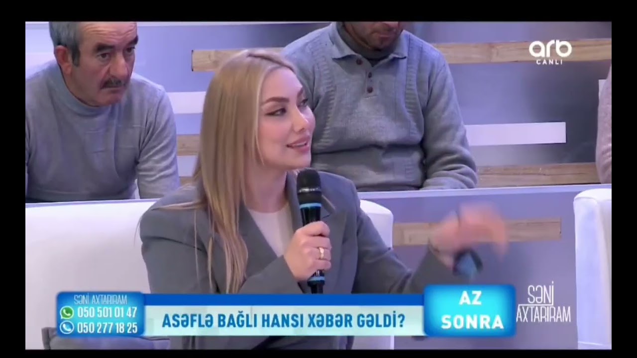 Studiyaya gələn qadın Hüseyn haqqında nələr danışdı 