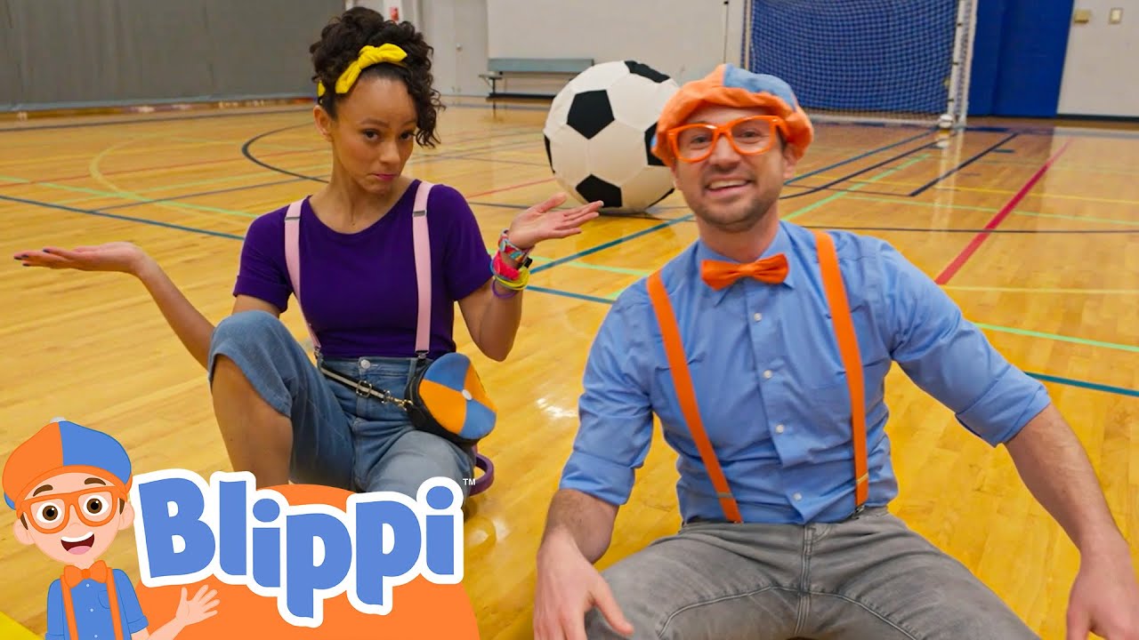 新しいスポーツを学ぼう! ⚽ ☆ 英語を学ぶ ☆ Blippi & Meekah Learn New Sports ☆ ブリッピー 日本語 ☆ 子供け教育動画 Blippi