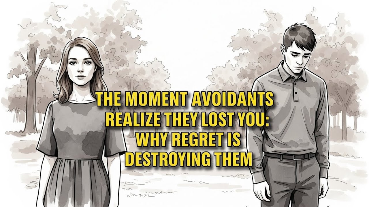 THE MOMENT AVOIDANTS REALIZE THEY LOST YOU | WHY REGRET IS DESTROYING THEM