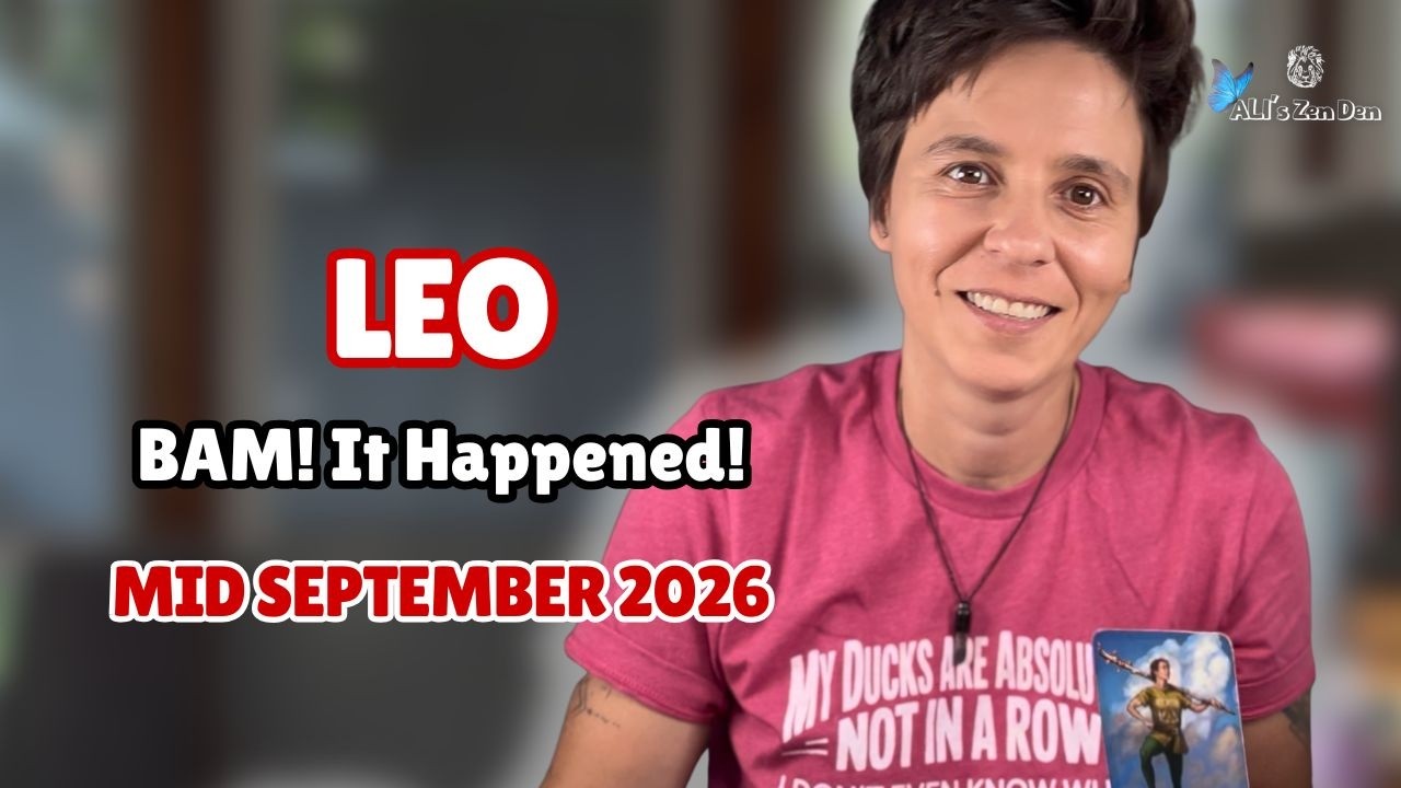 LEO ♌︎ MID SEPTEMBER 2026 - 