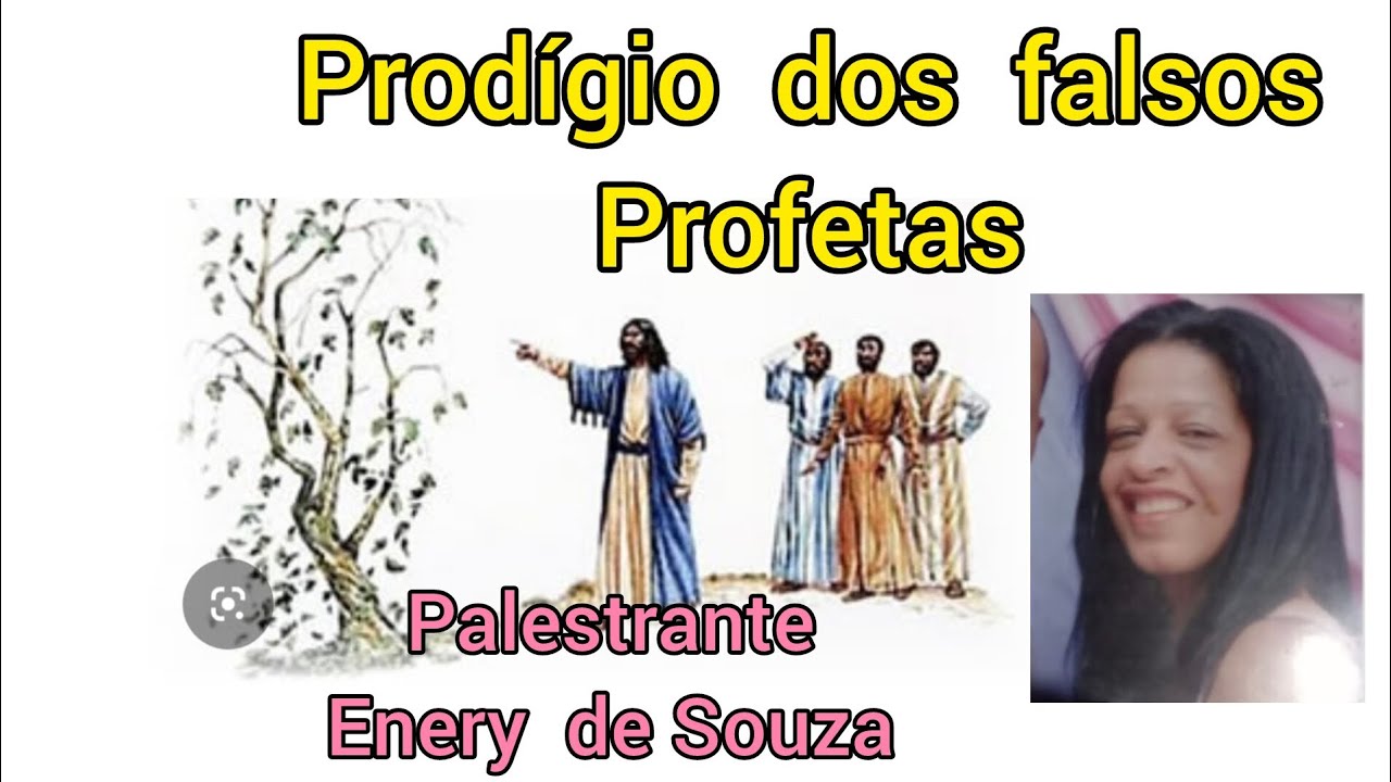 Prodígio dos Falsos Profetas  -  Palestrante Enery de Souza  - Fraternidade Espirita Maria e José 