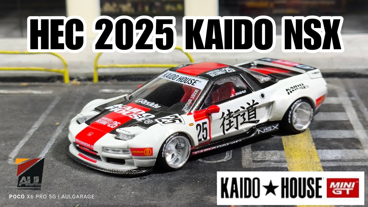 Kaido House Mini GT HEC Beijing 2025 Exclusive. Honda NSX. Full review