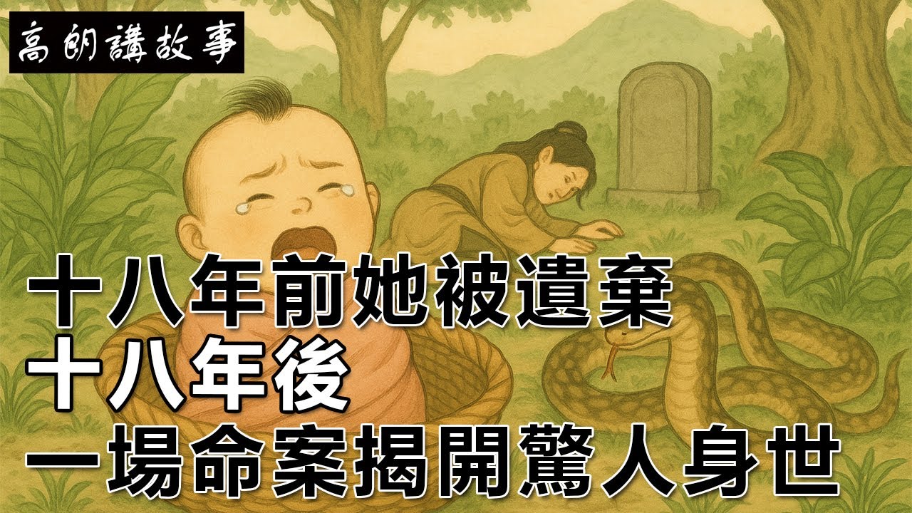 民間故事：十八年前她被遺棄，十八年後一場命案揭開驚人身世｜高朗講故事