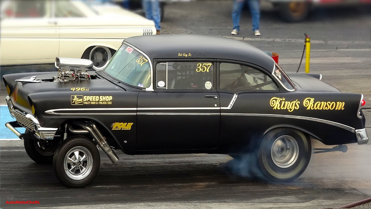 These Ole Cars Reunited at - Out A Sight Drags